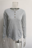 Fashion Casual Solid V Neck Tops(6 Colors)