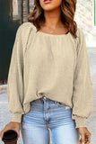 Fashion Solid Color Off Shoulder Tops(5 Colors)