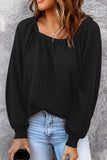 Fashion Solid Color Off Shoulder Tops(5 Colors)