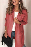 Florcoo Solid Color Long Sleeve Tops(5 Colors)