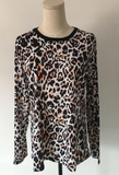 Casual Leopard Patchwork Tops(3 Colors)