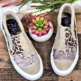 Casual Daily Patchwork Printing Round Comfortable Out Door Flats Shoes(3 Colors)