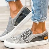 Casual Daily Patchwork Printing Round Comfortable Out Door Flats Shoes(3 Colors)
