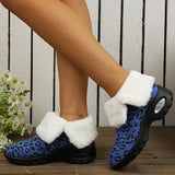 Casual Patchwork Round Keep Warm Comfortable Out Door Shoes(5 Colors)