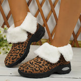 Casual Patchwork Round Keep Warm Comfortable Out Door Shoes(5 Colors)