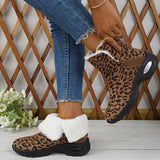 Casual Patchwork Round Keep Warm Comfortable Out Door Shoes(5 Colors)