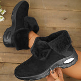 Casual Patchwork Round Keep Warm Comfortable Out Door Shoes(5 Colors)