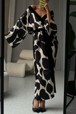Casual Living Geometric Print Bandage Sleepwear