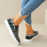 Casual Patchwork Round Comfortable Out Door Flats Shoes(3 Colors)