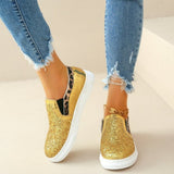 Casual Patchwork Round Comfortable Out Door Flats Shoes(3 Colors)
