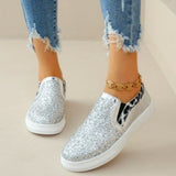 Casual Patchwork Round Comfortable Out Door Flats Shoes(3 Colors)