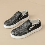 Casual Patchwork Round Comfortable Out Door Flats Shoes(3 Colors)