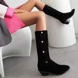 Casual Patchwork Out Door Shoes (Heel Height 2.16in)(4 Colors)