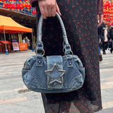 Casual Solid The stars Patchwork Bags