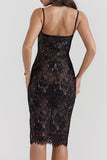 Sexy Party Solid Lace V Neck Wrapped Skirt Dresses