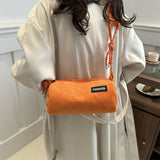 Casual Simplicity Solid Zipper Bags(4 Colors)
