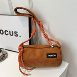 Casual Simplicity Solid Zipper Bags(4 Colors)