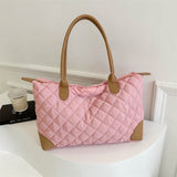 Daily Rhombic Patchwork Bags(4 Colors)