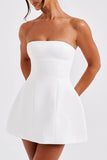 Sexy Solid Strapless Dresses