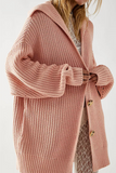 Casual Daily Pocket Buttons Weave Turndown Collar Outerwear(7 Colors)
