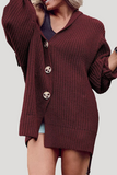 Casual Daily Pocket Buttons Weave Turndown Collar Outerwear(7 Colors)