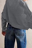 Casual Daily Weave Cardigan Collar Outerwear(4 Colors)