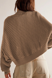 Casual Daily Weave Cardigan Collar Outerwear(4 Colors)