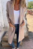 Casual Daily Pocket Turndown Collar Outerwear(5 Colors)