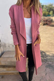 Casual Daily Pocket Turndown Collar Outerwear(5 Colors)