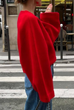 Casual Street Solid Color V Neck Outerwear