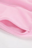Casual Street Pocket Buttons Turndown Collar Long Sleeve Two Pieces