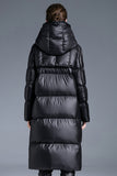 Casual Pocket Zipper White duck down Turndown Collar Outerwear(Down content 86%~90%)