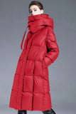 Casual Pocket Zipper White duck down Turndown Collar Outerwear(Down content 86%~90%)
