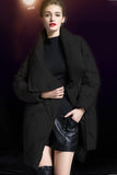 Casual Pocket Patchwork White duck down Turndown Collar Outerwear(Down content 86%~90%)(3 Colors)