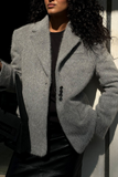 Casual Lace Up Ruffle V Neck Long Sleeve Two Pieces(3 Colors)