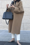 Casual Street Pocket Cardigan Collar Outerwear(6 Colors)