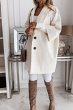 Florcoo Stylish Design With Pocket And Buttons Coat