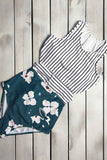 Florcoo Digital Printed One-Piece Swimsuit