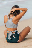 Florcoo Digital Printed One-Piece Swimsuit