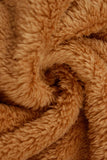 Florcoo Leopard Stitching Coat
