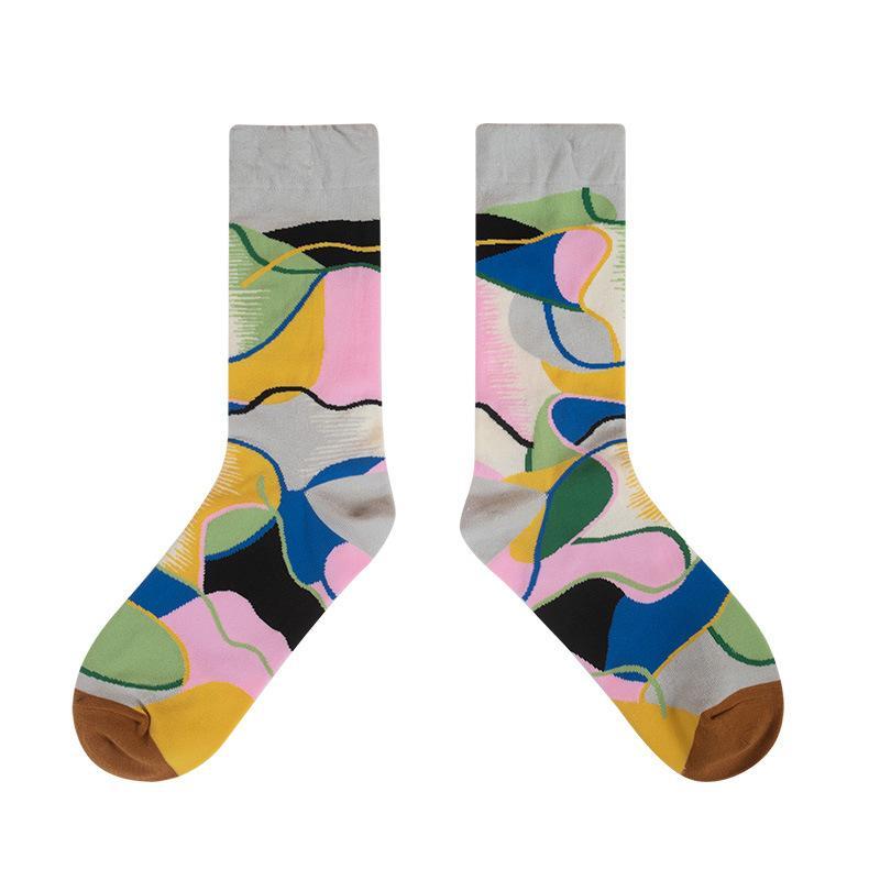 Florcoo Creative Color Tide Socks