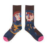 Florcoo Winter New Creative Pattern Socks