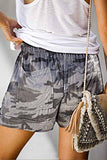 Florcoo Summer Loose Print Shorts