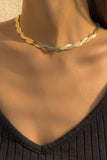 Fashion Daily Solid Patchwork Necklaces