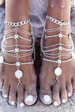 Fashion Daily Solid Patchwork Anklet