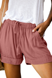 Casual Solid Straight Mid Waist Bottoms(12 Colors)