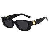 Fashion Casual Solid Patchwork Sunglasses