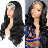 Fashion Casual Solid Patchwork Wigs (Without Headscarf)