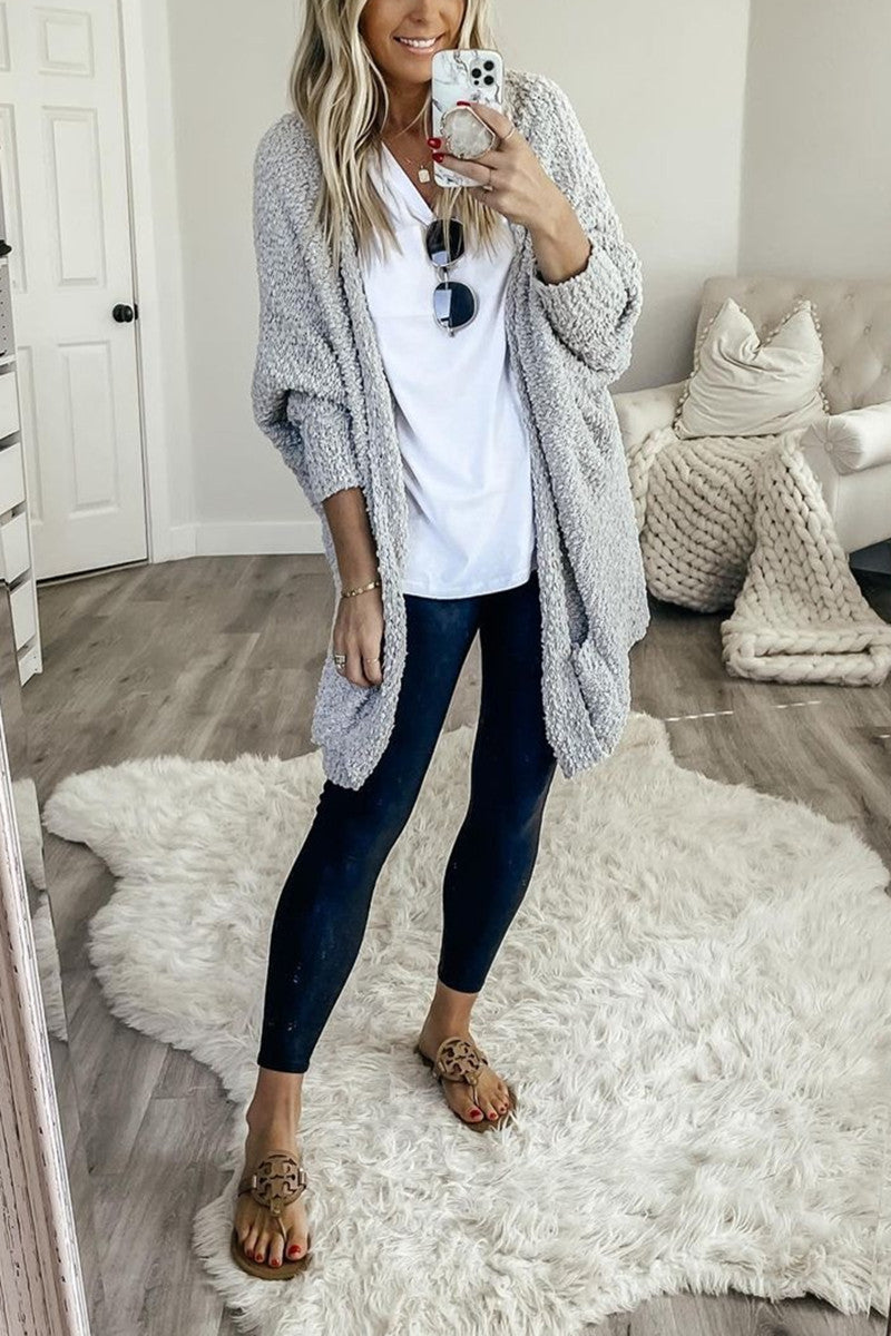 Florcoo Half-high Neck Drawstring Knit Sweater Florcoo Half-high Neck Drawstring Knit Sweater