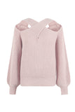 Fashion Solid Solid Color Halter Sweaters(4 colors)